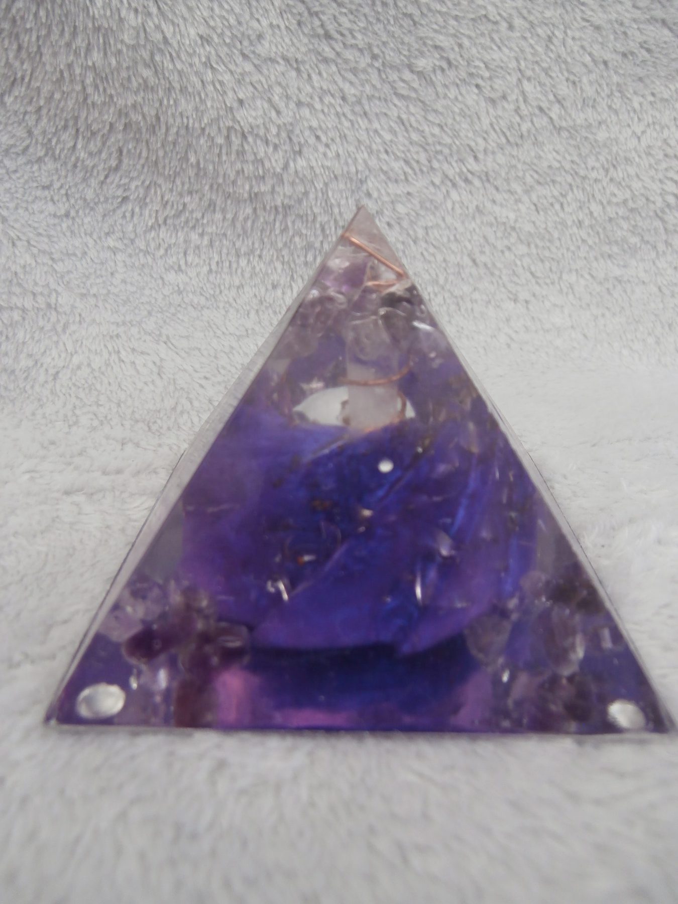 Purple Swirl Giza Pyramid
